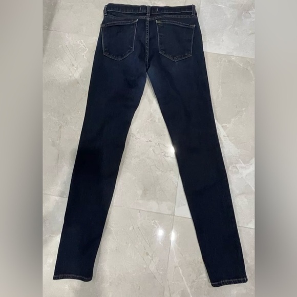 JBrand Women’s Jeans Size 28 Dark Denim Skinny Zipper Front Button Closure - Picture 1 of 5